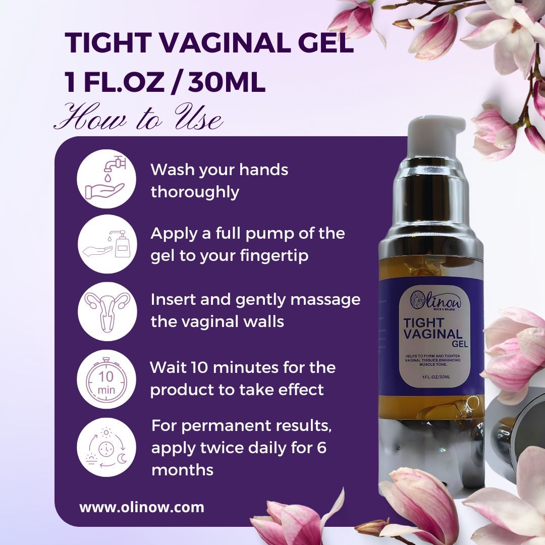 Tight Vaginal Gel OLinow, 1 FL.OZ / 30ML